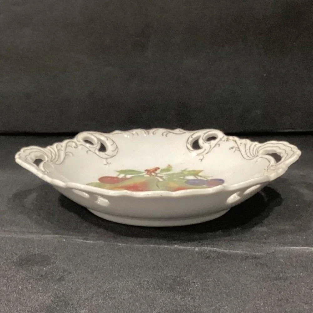 BETSON Hand Painted Fruit Trinket Candy Dish‎